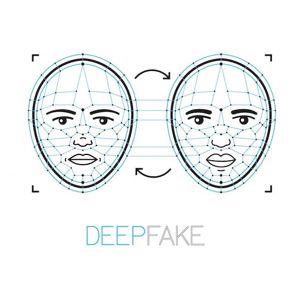 Deep fake face technology