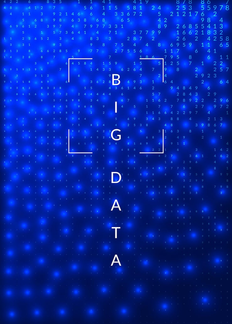 Vector 深度學習概念. 數碼技術抽象背景. 人工智能和大數據. 數據庫模板的技術視覺. 碎形深度學習背景.