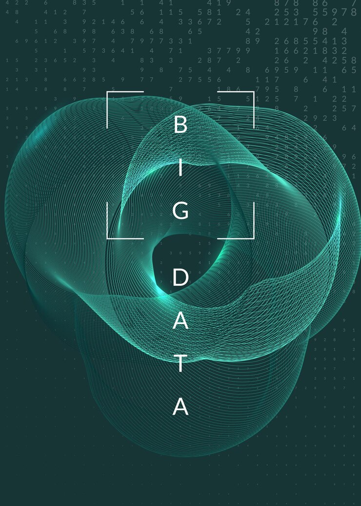 Vector deep learning concept. digital technology abstract background. artificial intelligence and big data. tech visual for information template. futuristic deep learning backdrop.