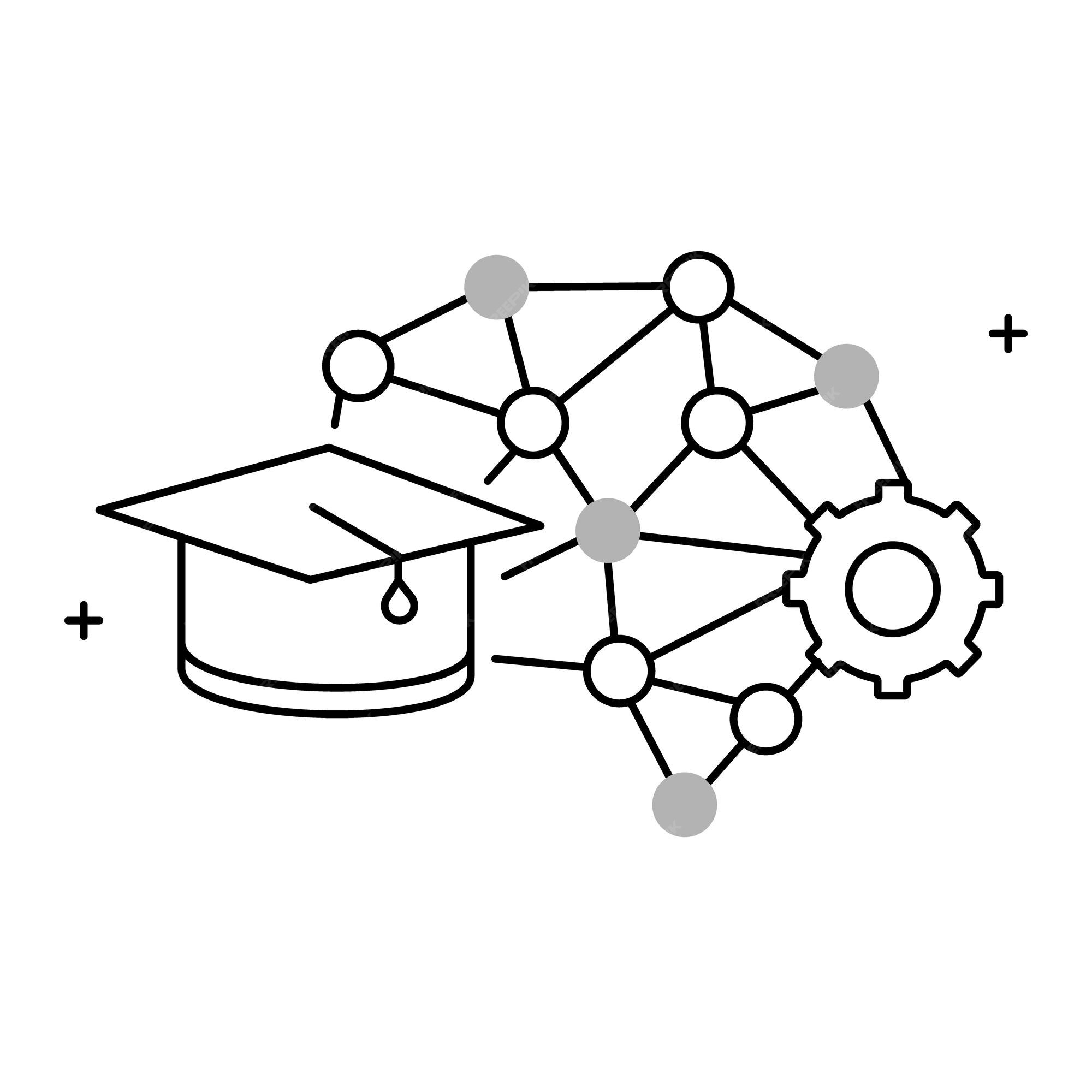 Premium Vector | Deep Neural Networks and AI Vector Icon Design neural ...