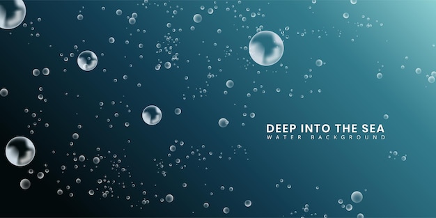 Deep sea background