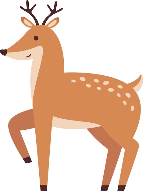 Vector deer animal icon