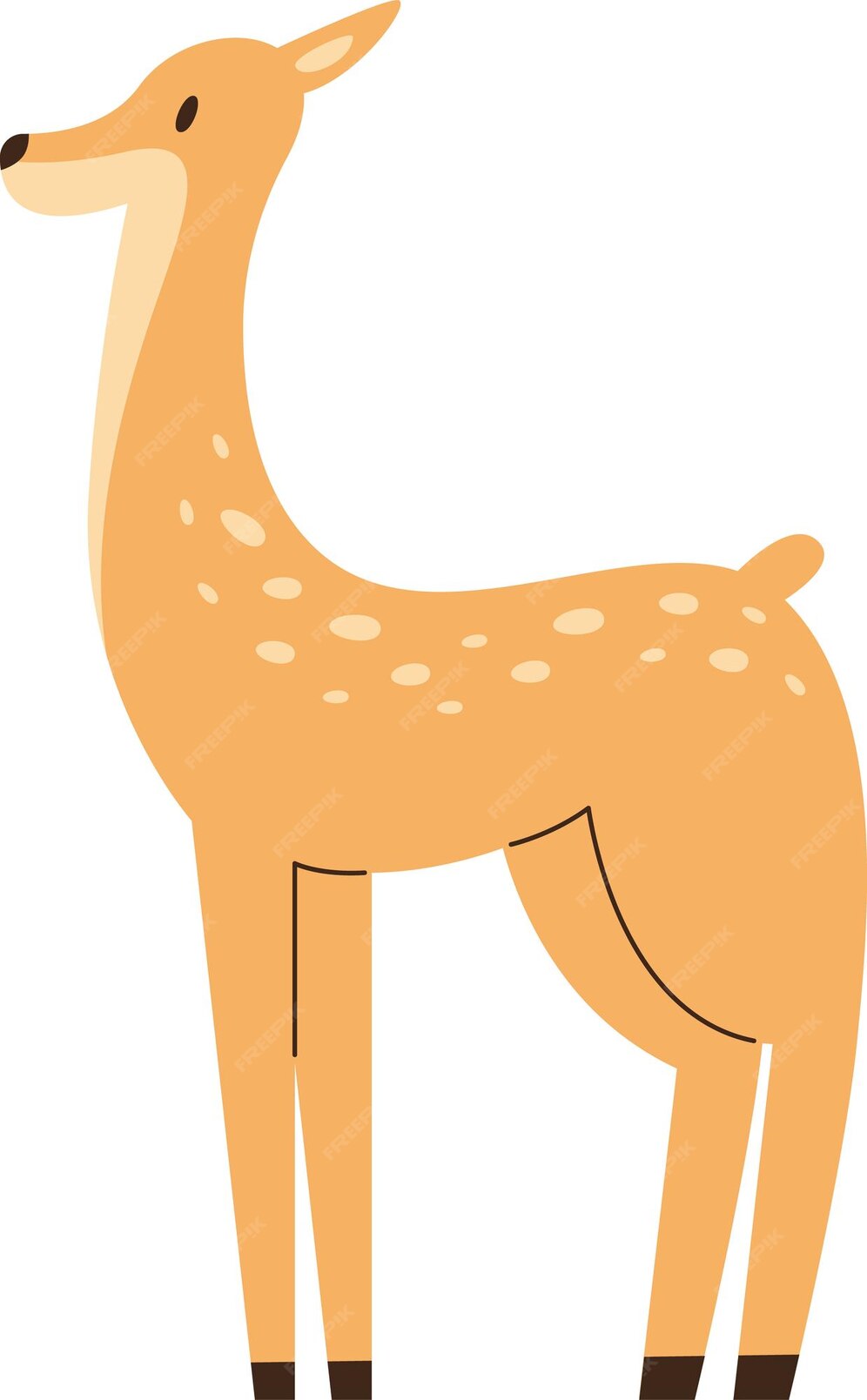 Premium Vector Deer Female Animal premium-vector-deer-female-animal