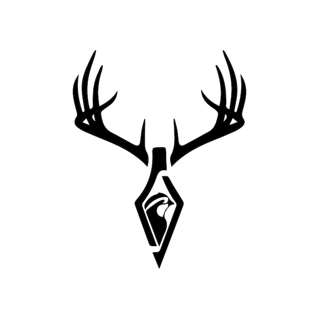 deer head vector