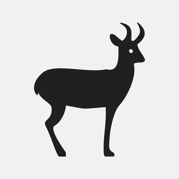 Deer icon illustration