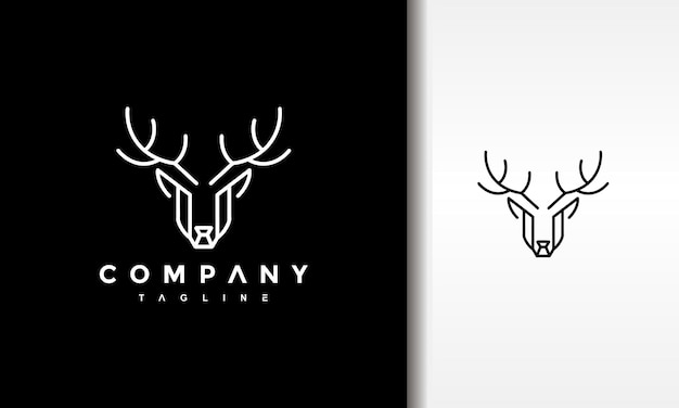 Deer line logo