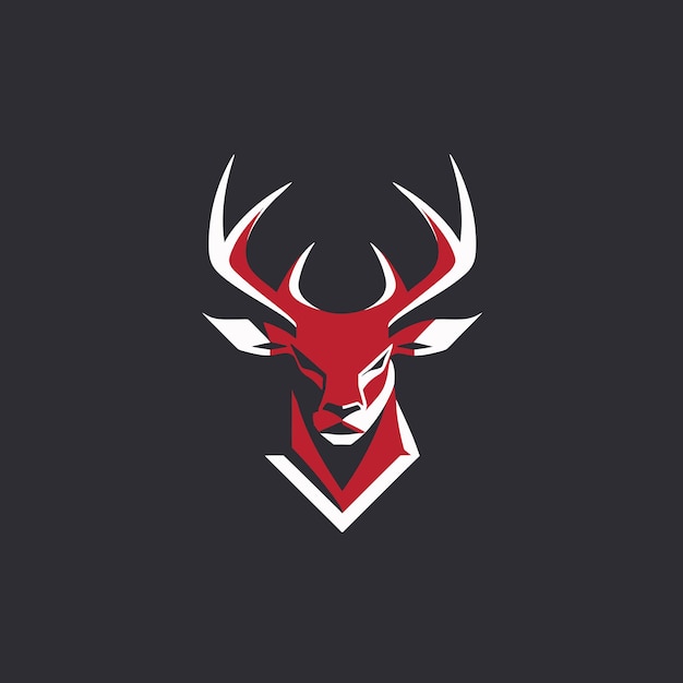 deer logo art