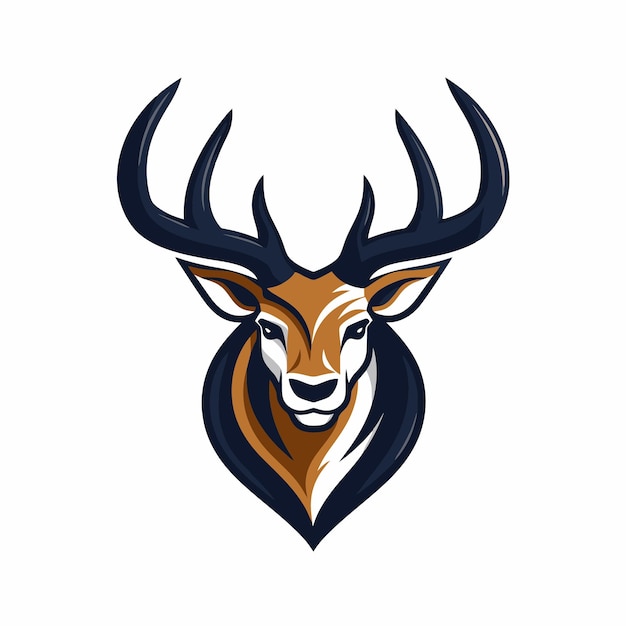 Vector deer mascot