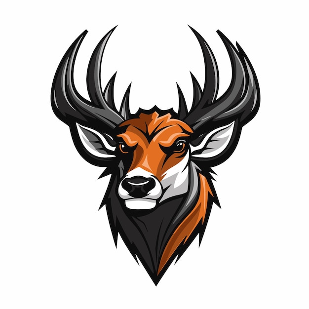 Vector deer mascot