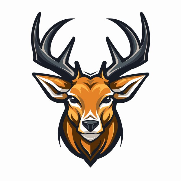 Vector deer mascot