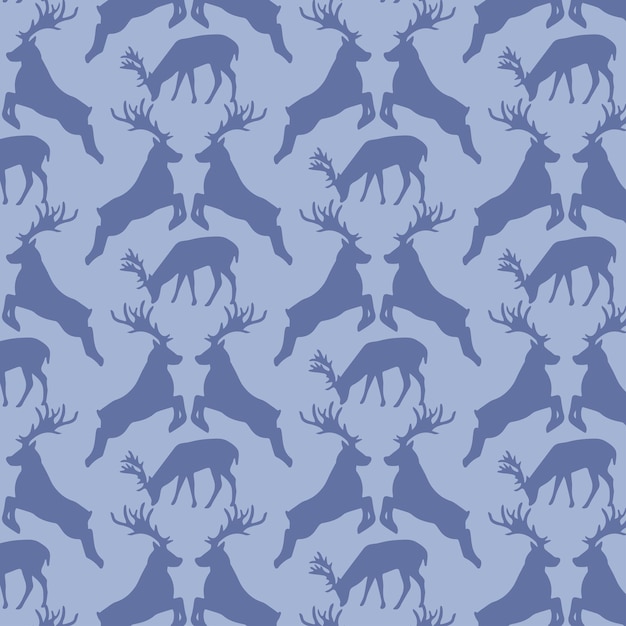 deer pattern animal fauna background