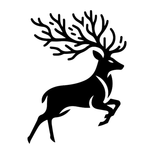 Deer Silhouette Vector