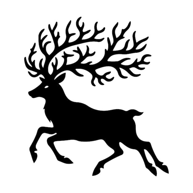 Deer Silhouette Vector