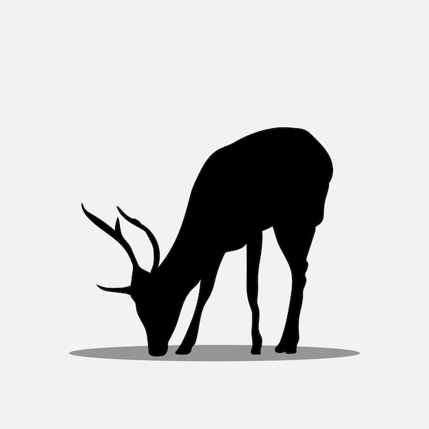 Vector deer vector clip art