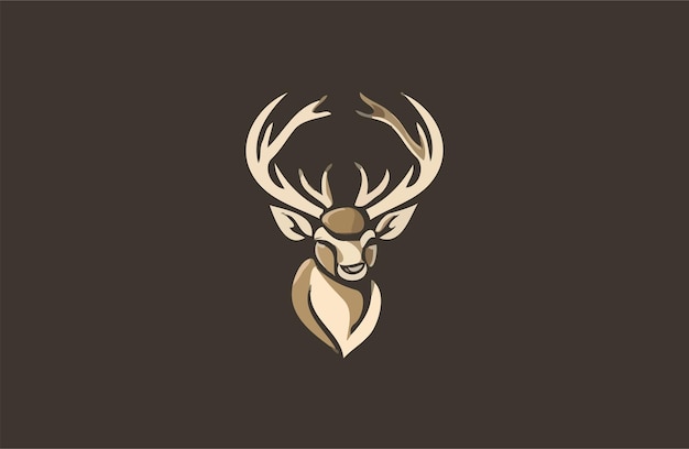 사 터 일러스트레이션 평면 디자인 로고