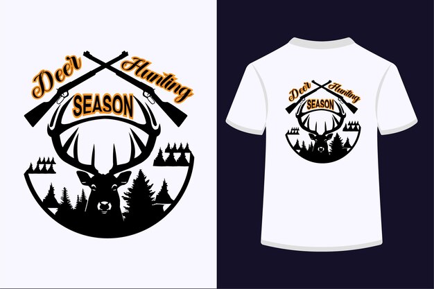 Deerhuntingseasontshirtdesign