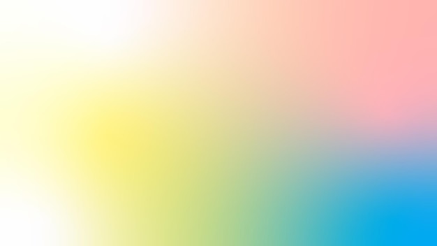 Vector defocused background design in simple and pastel gradient color with copy space