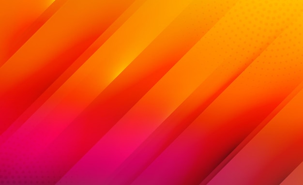 Vector defocused pink orange and yellow gradient vector template