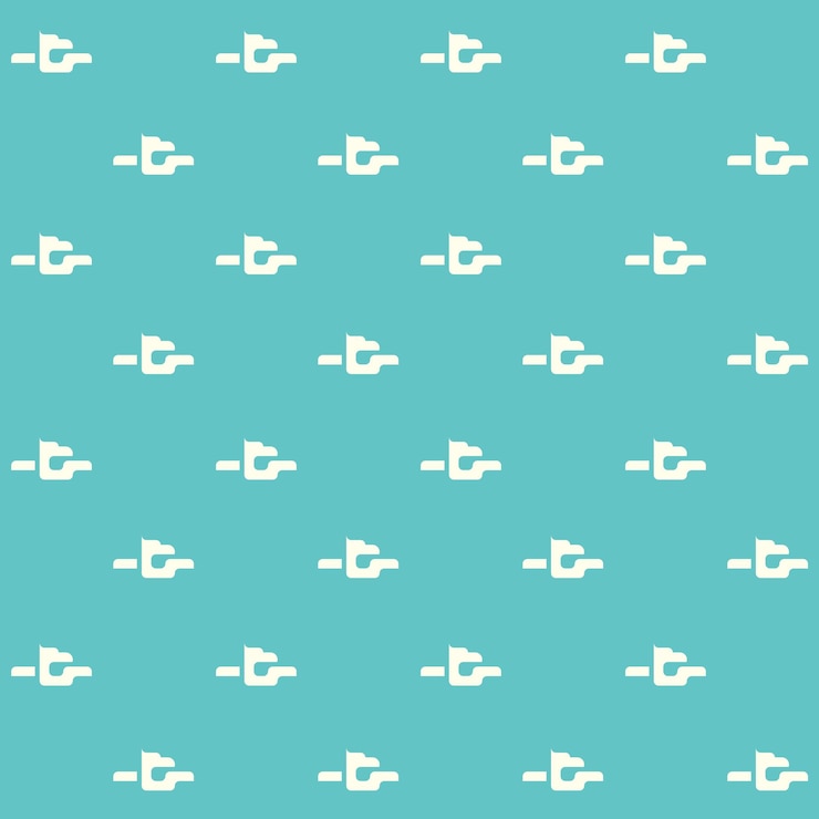 Vector deformed eagle abstract vector seamless pattern