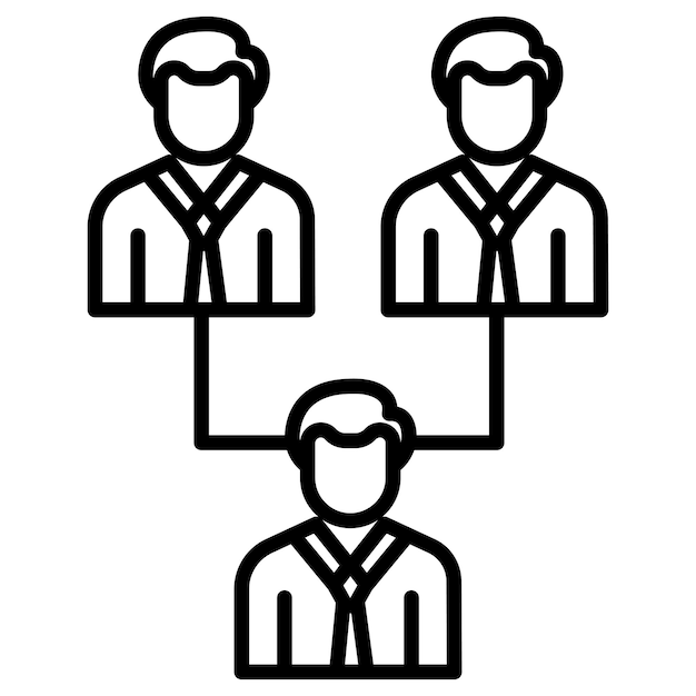 Delegation Vector Illustration