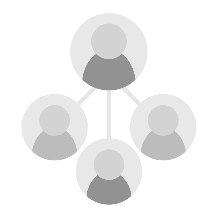 Vector delegation of work icon vector image can be used for agile