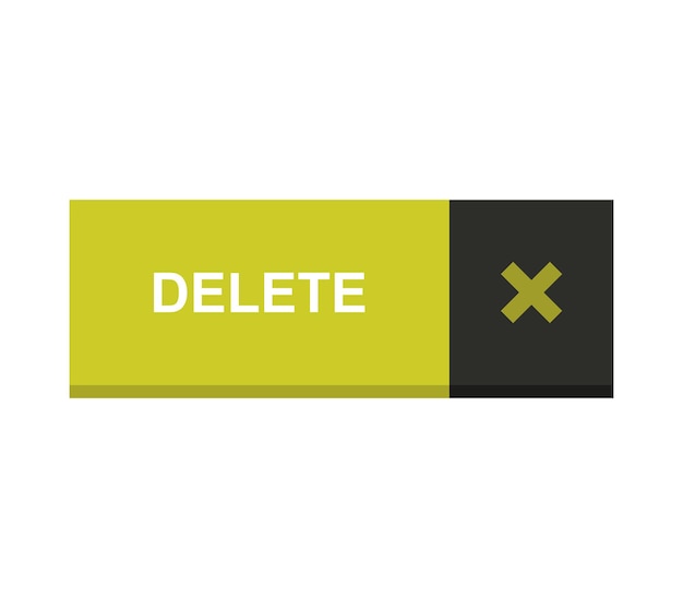 Delete button
