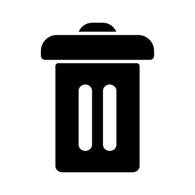 Vector delete icon vector