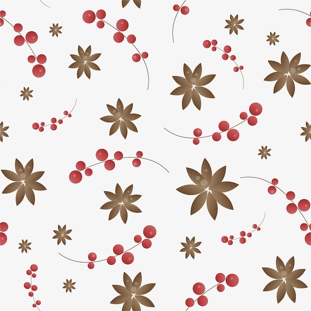 Delicate floral and floral pattern background or texture