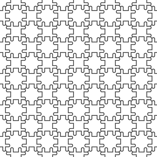 Delicate monochrome seamless pattern