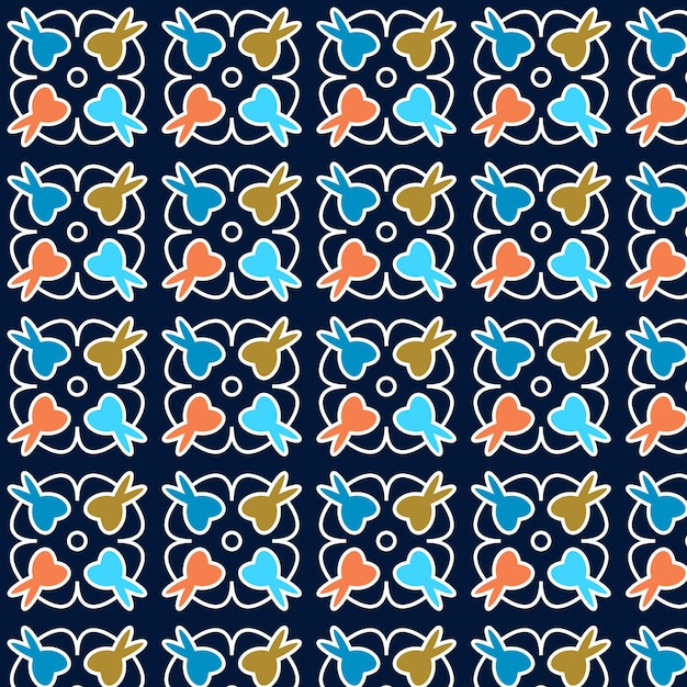 delicate seamless patterns geometric traditional backgrounds repeating colorful ornament