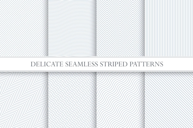 delicate seamless striped patterns decorative fabric geometric textures you can find seamless backgrounds is swatches panel