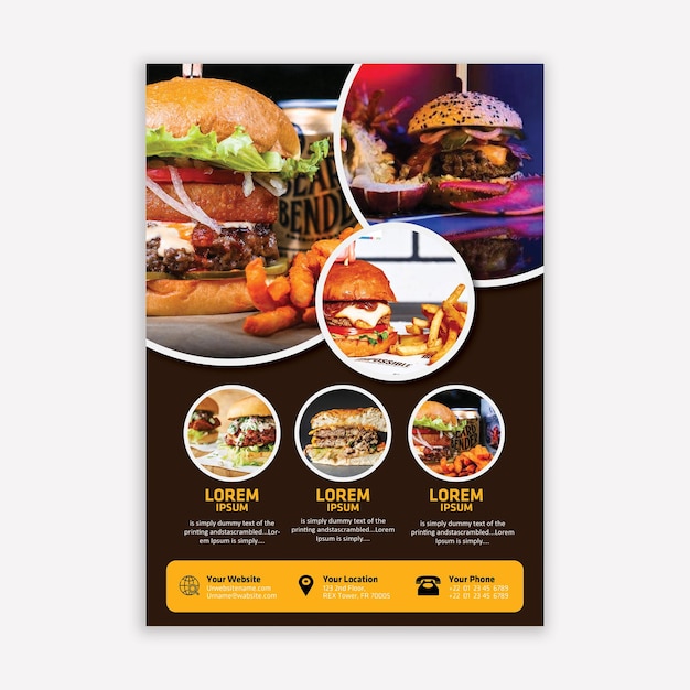 Delicious Burger Menu