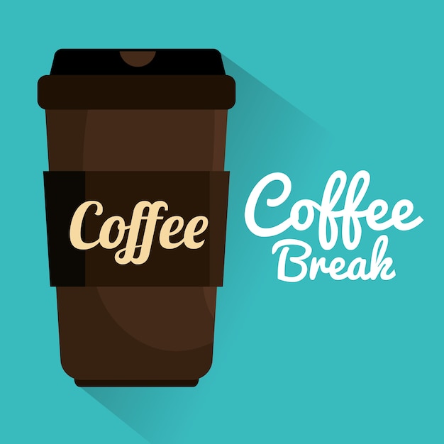 delicious coffee break design