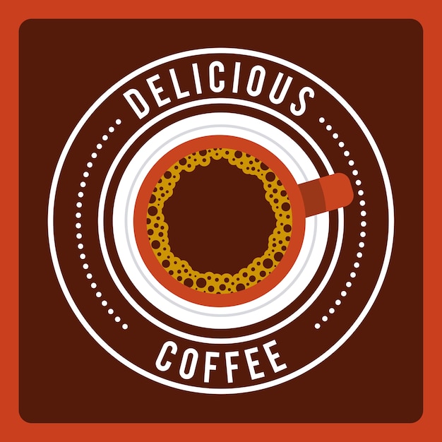 delicious coffee design