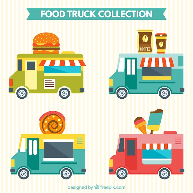 Delicious food trucks