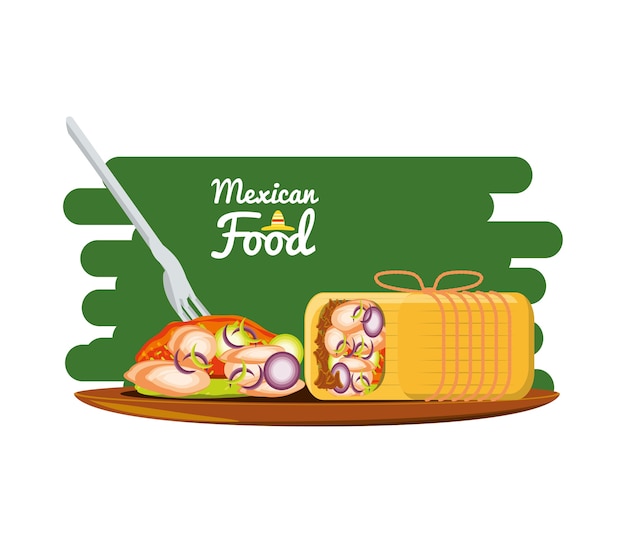 delicious mexican traditional food