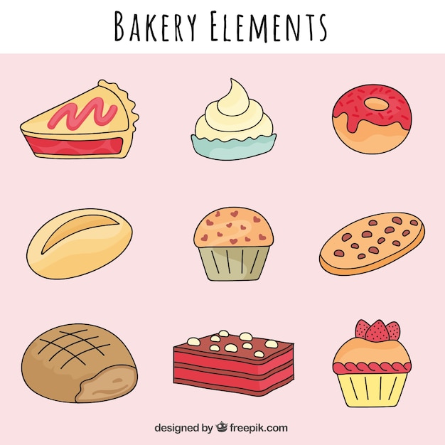 Delicious pastries