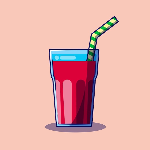 더운 여름 날씨에 상쾌한 맛있는 수박 칵테일 음료