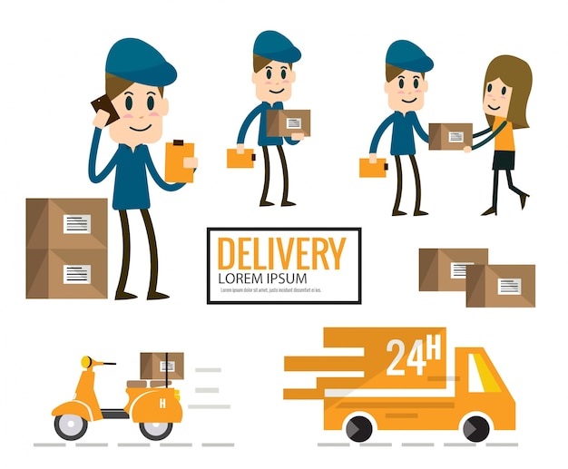 delivery characters collection
