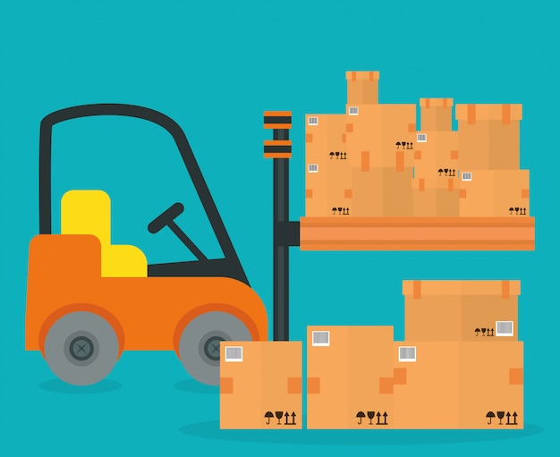delivery design illustration
