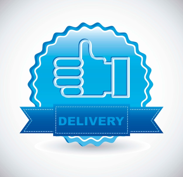 Delivery free label