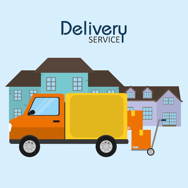 Delivery and logistics service concept