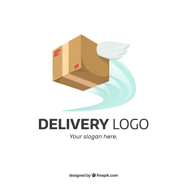 Vector delivery logo template