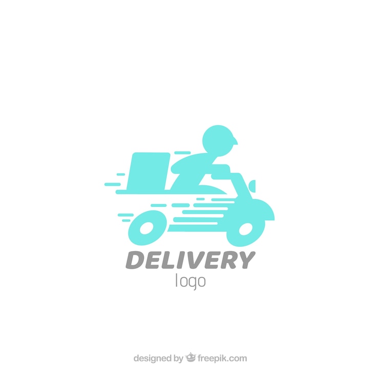 Vector delivery logo template