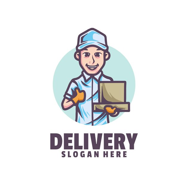 Delivery logo template