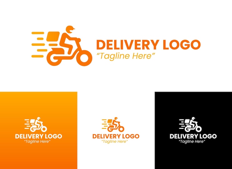 Vector delivery logo