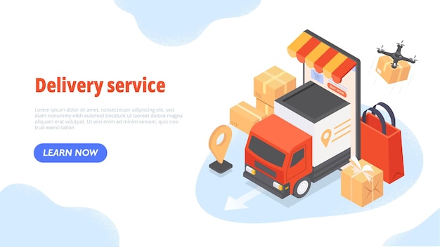 Delivery service concept