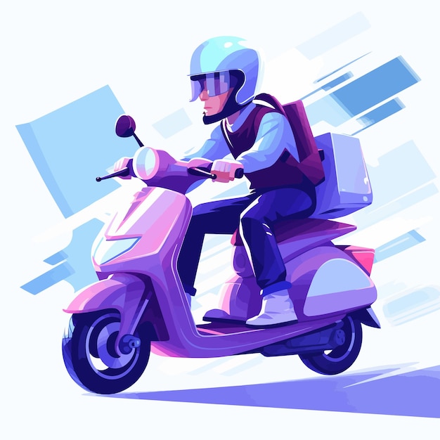 delivery service illustration