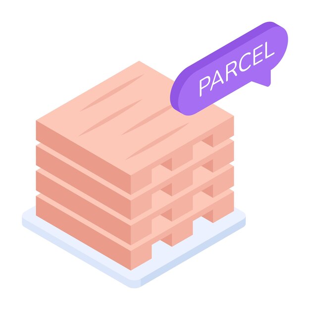 Delivery Services Isometric Icon