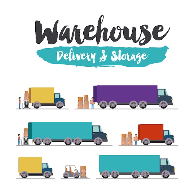 delivery and storage warehouse design